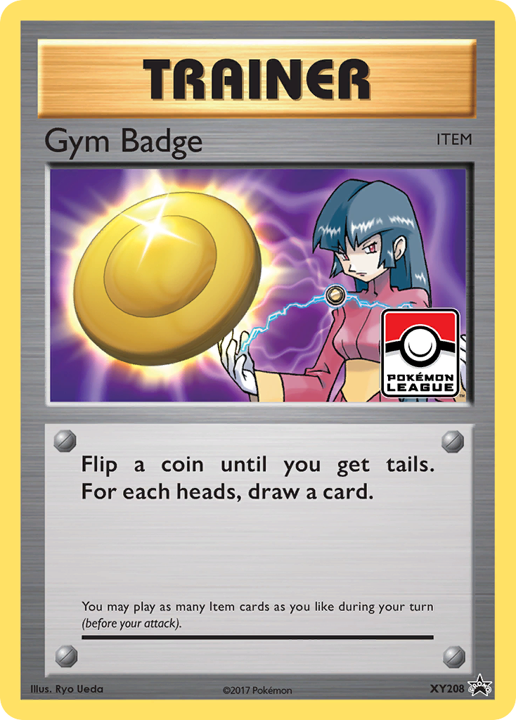 Gym Badge (XY208) (Sabrina) [XY: Black Star Promos] | L.A. Mood Comics and Games