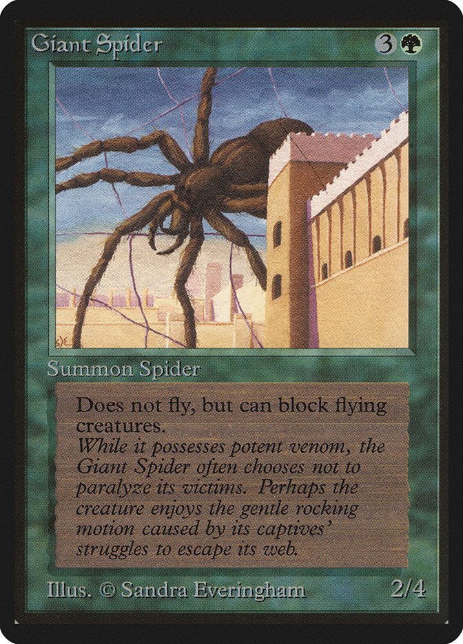 Giant Spider [Beta Edition] | L.A. Mood Comics and Games