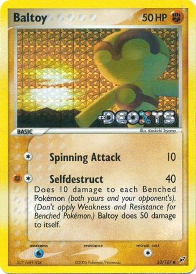 Baltoy (53/107) (Stamped) [EX: Deoxys] | L.A. Mood Comics and Games