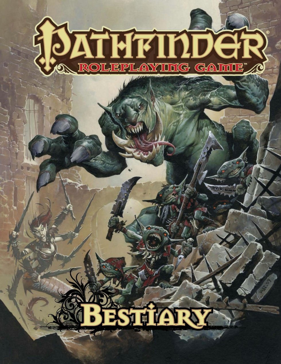 Pathfinder - Bestiary (USED) | L.A. Mood Comics and Games