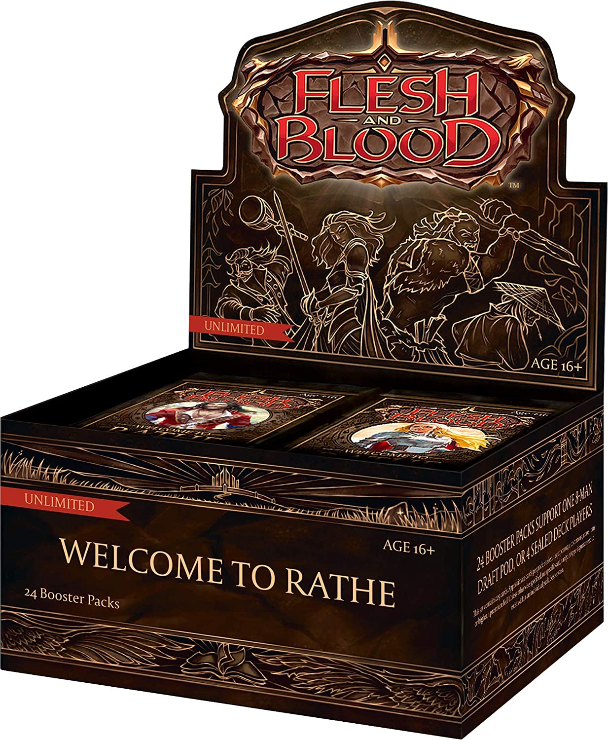 Flesh and Blood TCG - Welcome to Rathe UNLIMITED Booster Box | L.A. Mood Comics and Games