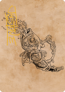 Decanter of Endless Water Art Card (Gold-Stamped Signature) [Commander Legends: Battle for Baldur's Gate Art Series] | L.A. Mood Comics and Games
