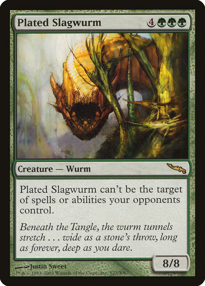 Plated Slagwurm [Mirrodin] | L.A. Mood Comics and Games