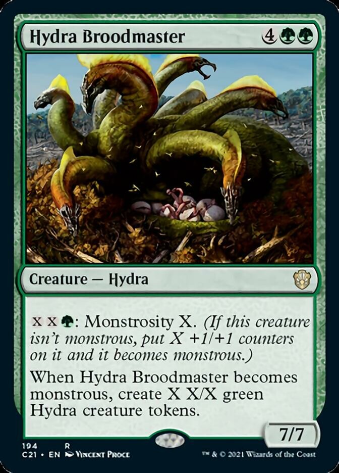 Hydra Broodmaster [Commander 2021] | L.A. Mood Comics and Games