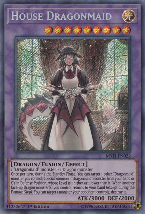 House Dragonmaid [MYFI-EN022] Secret Rare | L.A. Mood Comics and Games