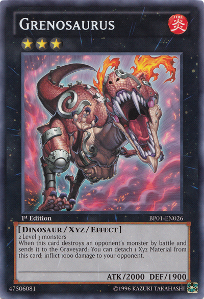 Grenosaurus [BP01-EN026] Rare | L.A. Mood Comics and Games