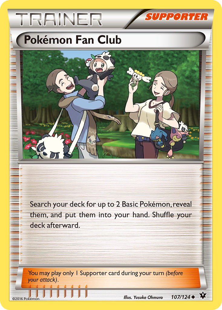 Pokemon Fan Club (107/124) [XY: Fates Collide] | L.A. Mood Comics and Games