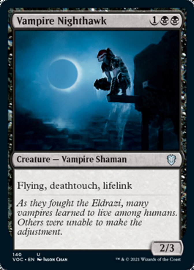 Vampire Nighthawk [Innistrad: Crimson Vow Commander] | L.A. Mood Comics and Games