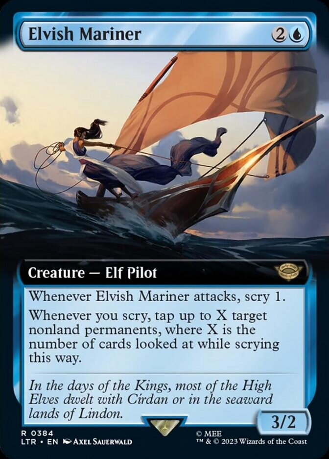 Elvish Mariner (Extended Art) [The Lord of the Rings: Tales of Middle-Earth] | L.A. Mood Comics and Games