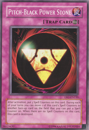 Pitch-Black Power Stone [DR1-EN150] Common | L.A. Mood Comics and Games