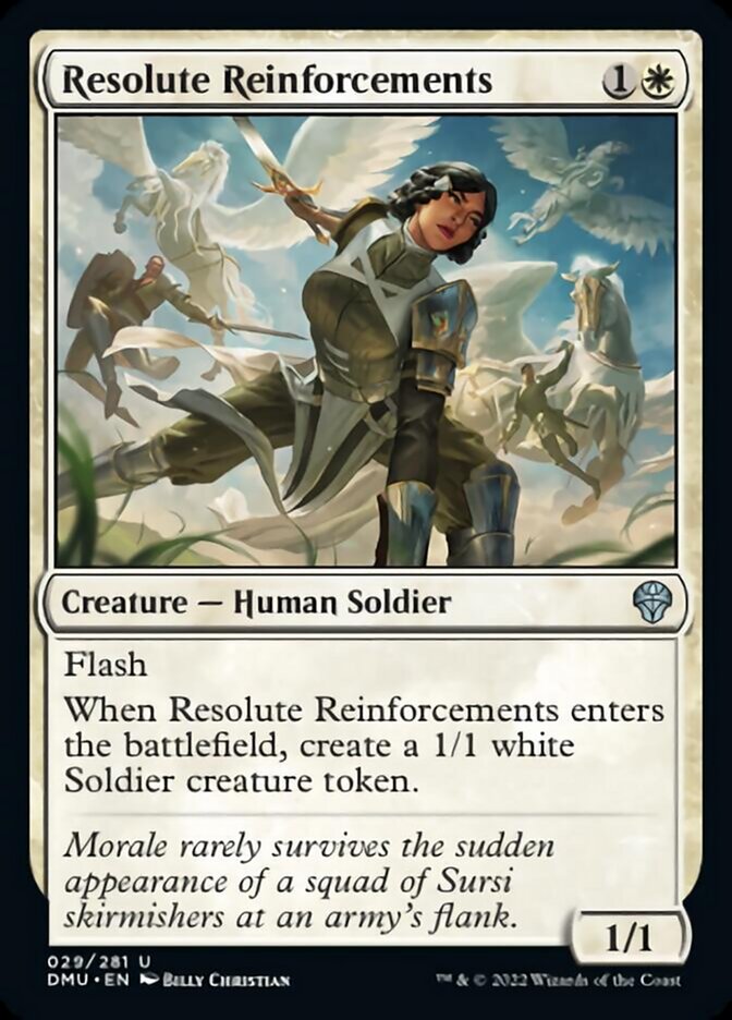 Resolute Reinforcements [Dominaria United] | L.A. Mood Comics and Games