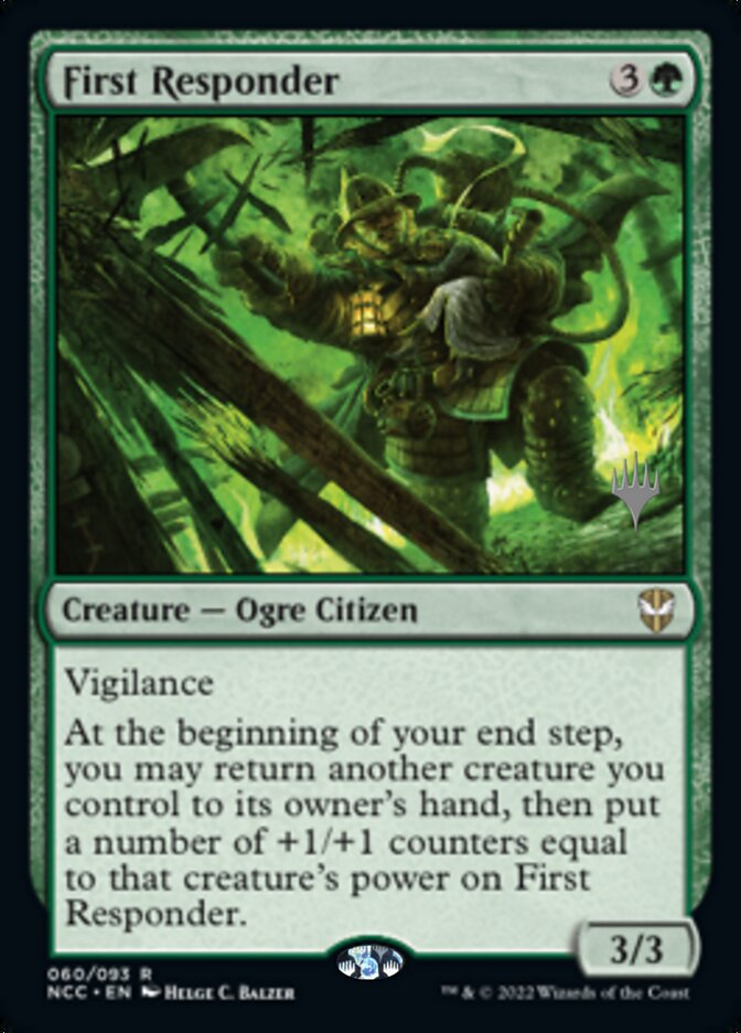 First Responder (Promo Pack) [Streets of New Capenna Commander Promos] | L.A. Mood Comics and Games