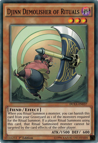 Djinn Demolisher of Rituals [DUEA-EN037] Common | L.A. Mood Comics and Games