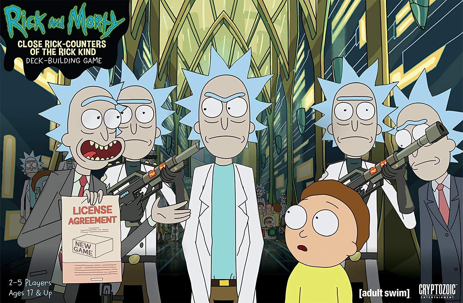 Rick And Morty: Close Rick-Counters Of The Rick Kind - Deck Building Game | L.A. Mood Comics and Games