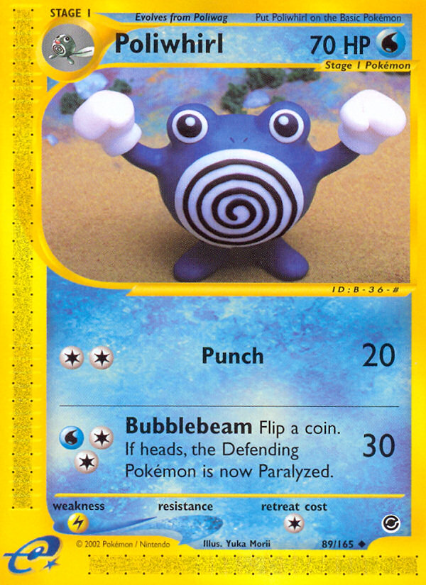 Poliwhirl (89/165) [Expedition: Base Set] | L.A. Mood Comics and Games