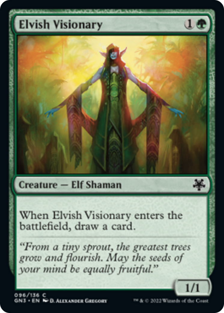 Elvish Visionary [Game Night: Free-for-All] | L.A. Mood Comics and Games
