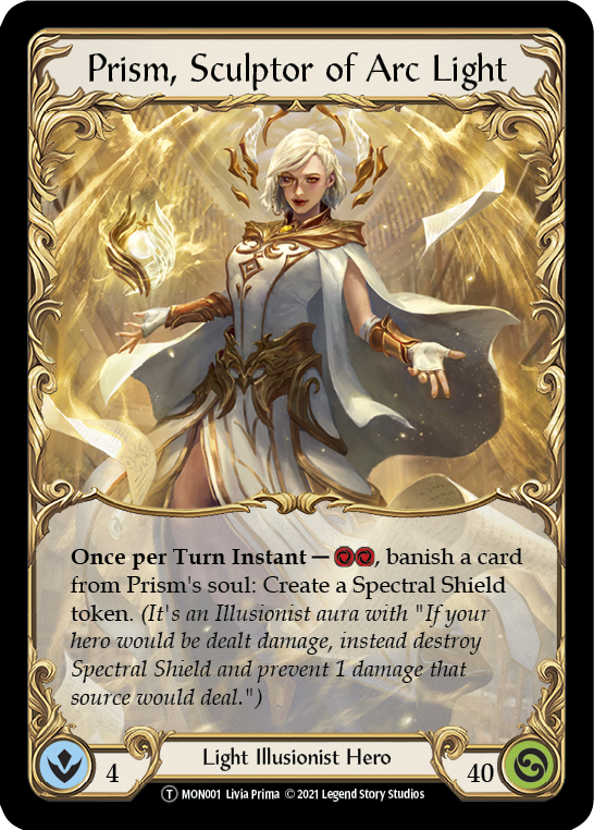 Prism // Prism, Sculptor of Arc Light [U-MON002 // U-MON001] (Monarch Unlimited)  Unlimited Normal | L.A. Mood Comics and Games