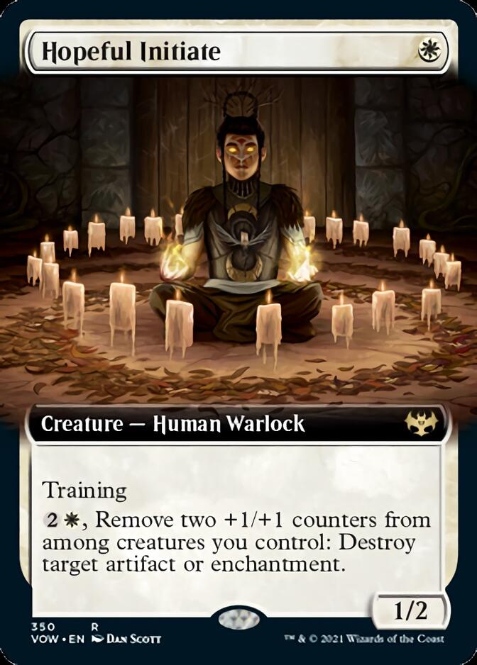 Hopeful Initiate (Extended Art) [Innistrad: Crimson Vow] | L.A. Mood Comics and Games
