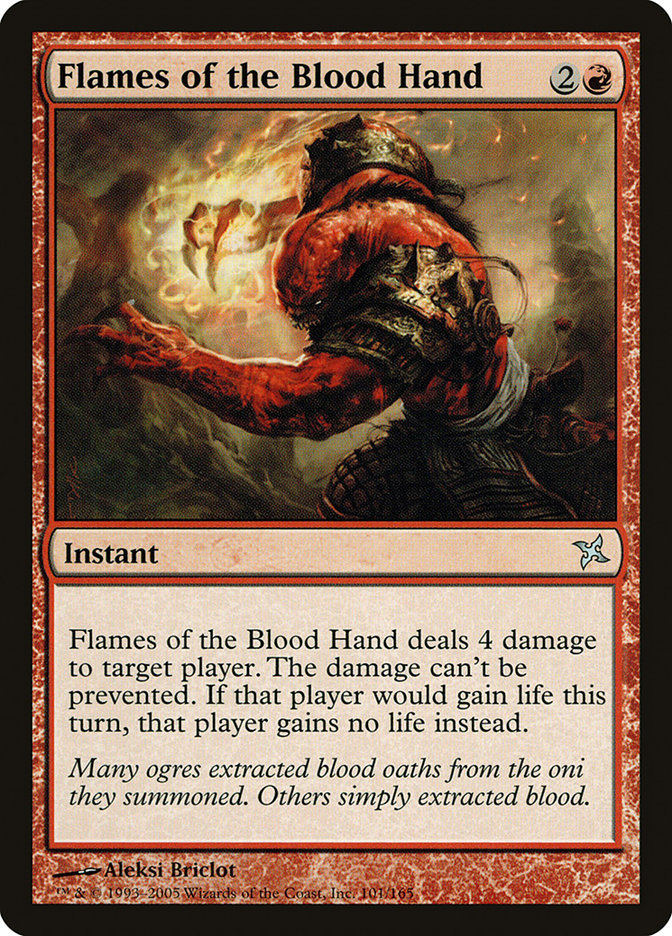 Flames of the Blood Hand [Betrayers of Kamigawa] | L.A. Mood Comics and Games