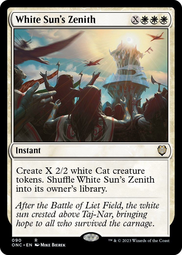 White Sun's Zenith [Phyrexia: All Will Be One Commander] | L.A. Mood Comics and Games