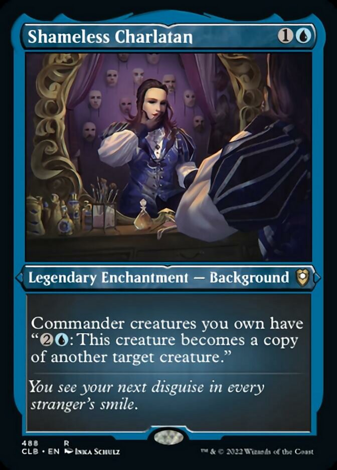 Shameless Charlatan (Foil Etched) [Commander Legends: Battle for Baldur's Gate] | L.A. Mood Comics and Games