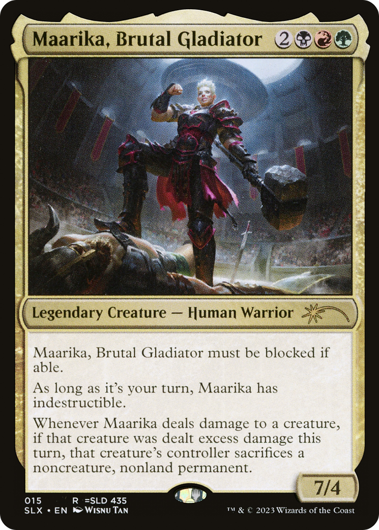 Maarika, Brutal Gladiator [Secret Lair: Universes Within] | L.A. Mood Comics and Games