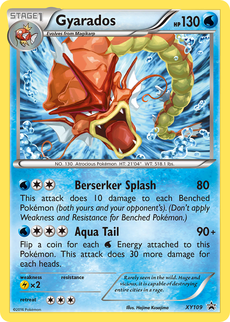 Gyarados (XY109) [XY: Black Star Promos] | L.A. Mood Comics and Games