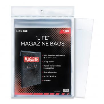 Life Magazine 11-1/8" X 15-1/8" Bags | L.A. Mood Comics and Games