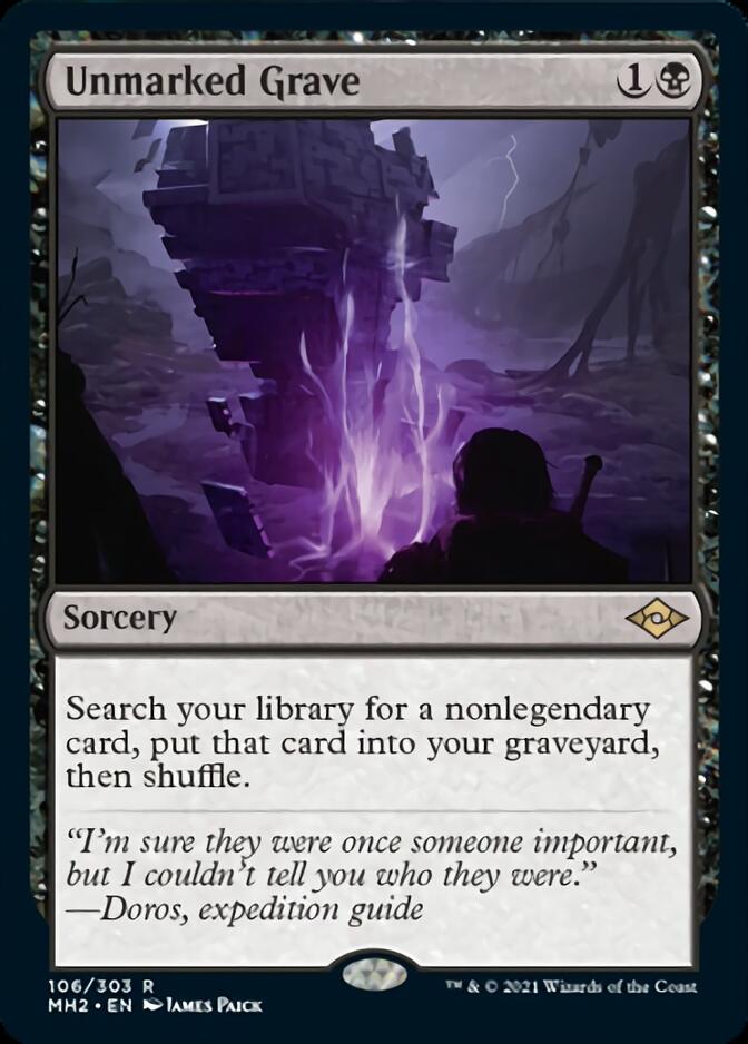 Unmarked Grave [Modern Horizons 2] | L.A. Mood Comics and Games