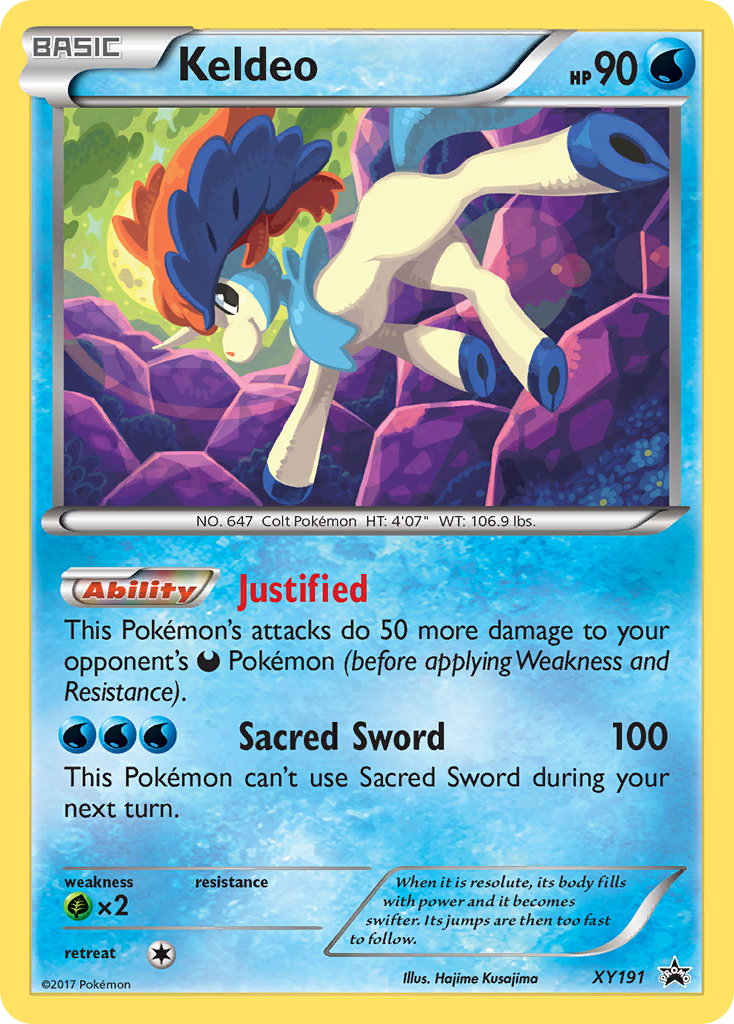 Keldeo (XY191) [XY: Black Star Promos] | L.A. Mood Comics and Games