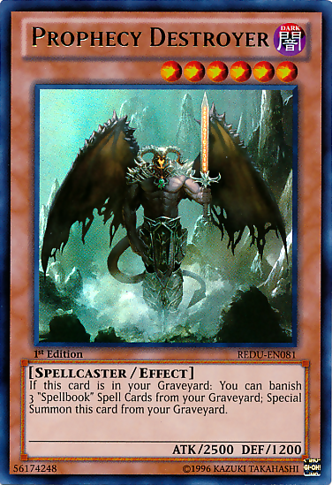 Prophecy Destroyer [REDU-EN081] Ultra Rare | L.A. Mood Comics and Games