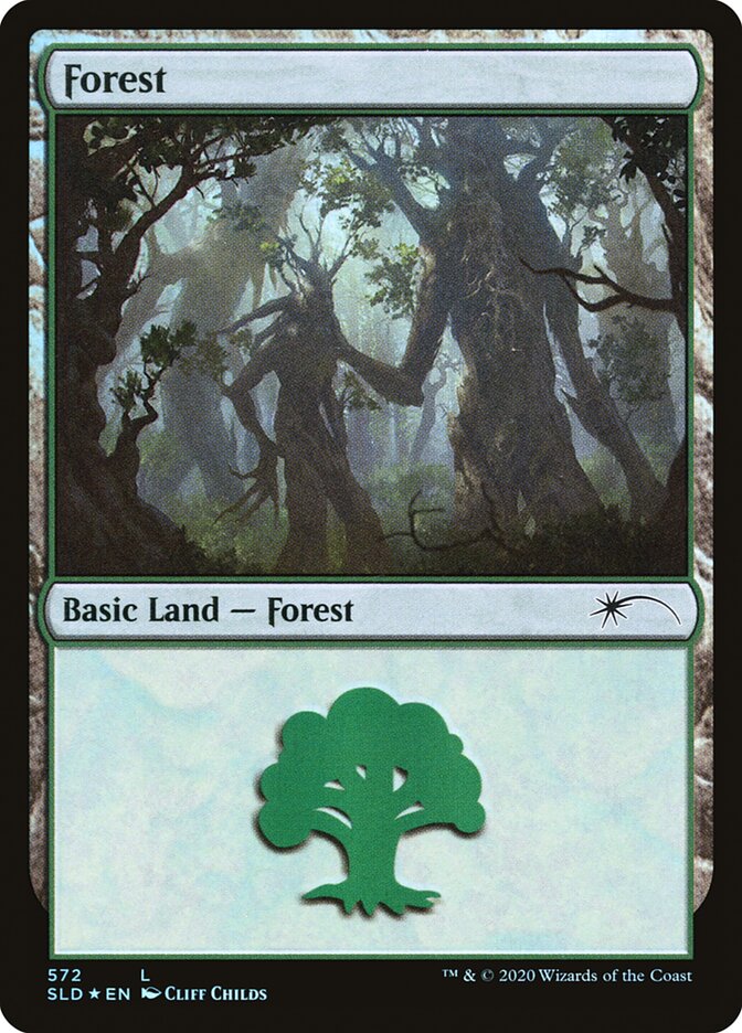 Forest (Tree Hugging) (572) [Secret Lair Drop Promos] | L.A. Mood Comics and Games