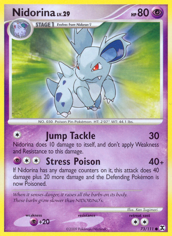 Nidorina (73/111) [Platinum: Rising Rivals] | L.A. Mood Comics and Games