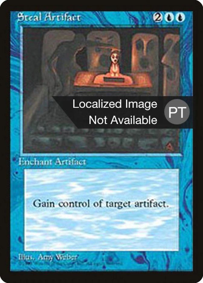 Steal Artifact [Fourth Edition (Foreign Black Border)] | L.A. Mood Comics and Games