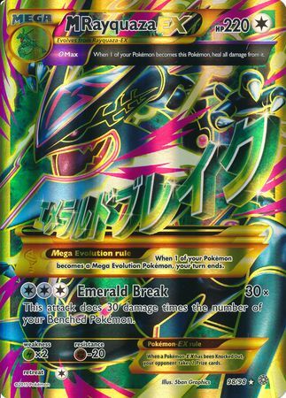 M Rayquaza EX (98/98) (Jumbo Card) [XY: Ancient Origins] | L.A. Mood Comics and Games