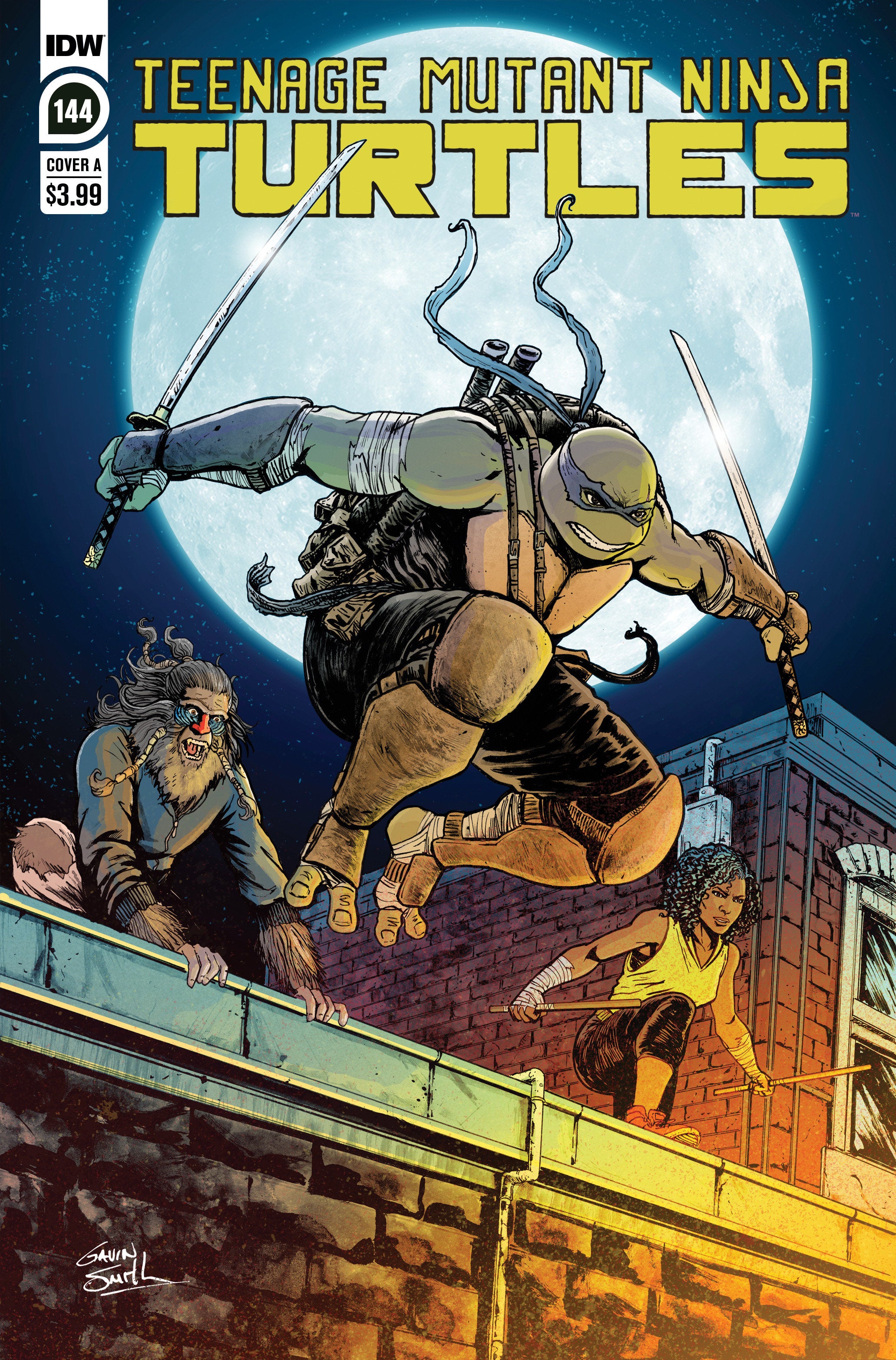 Teenage Mutant Ninja Turtles #144 Cover A (Smith) | L.A. Mood Comics and Games