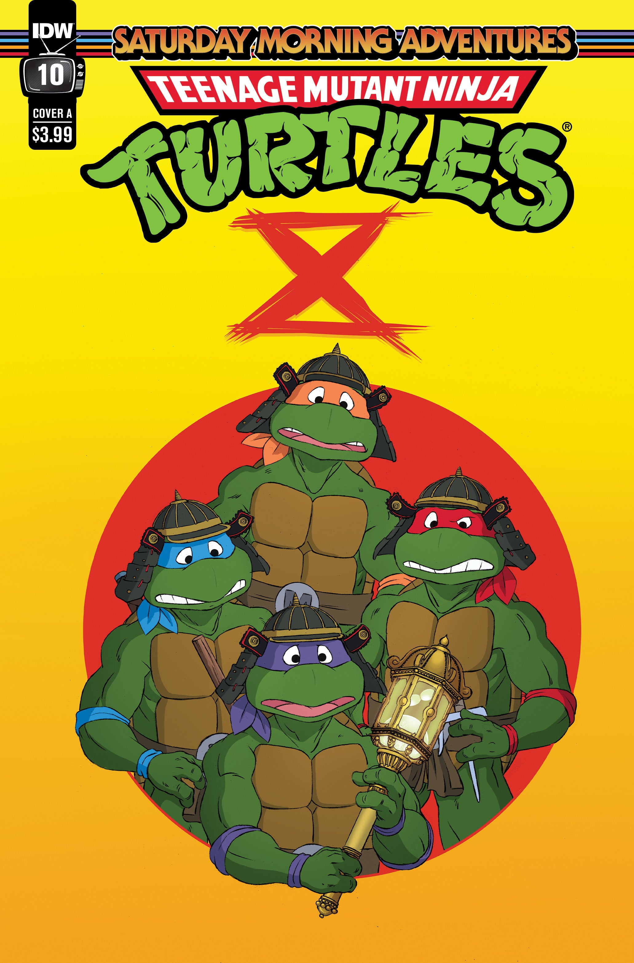 Teenage Mutant Ninja Turtles: Saturday Morning Adventures #10 Cover A (Schoening) | L.A. Mood Comics and Games