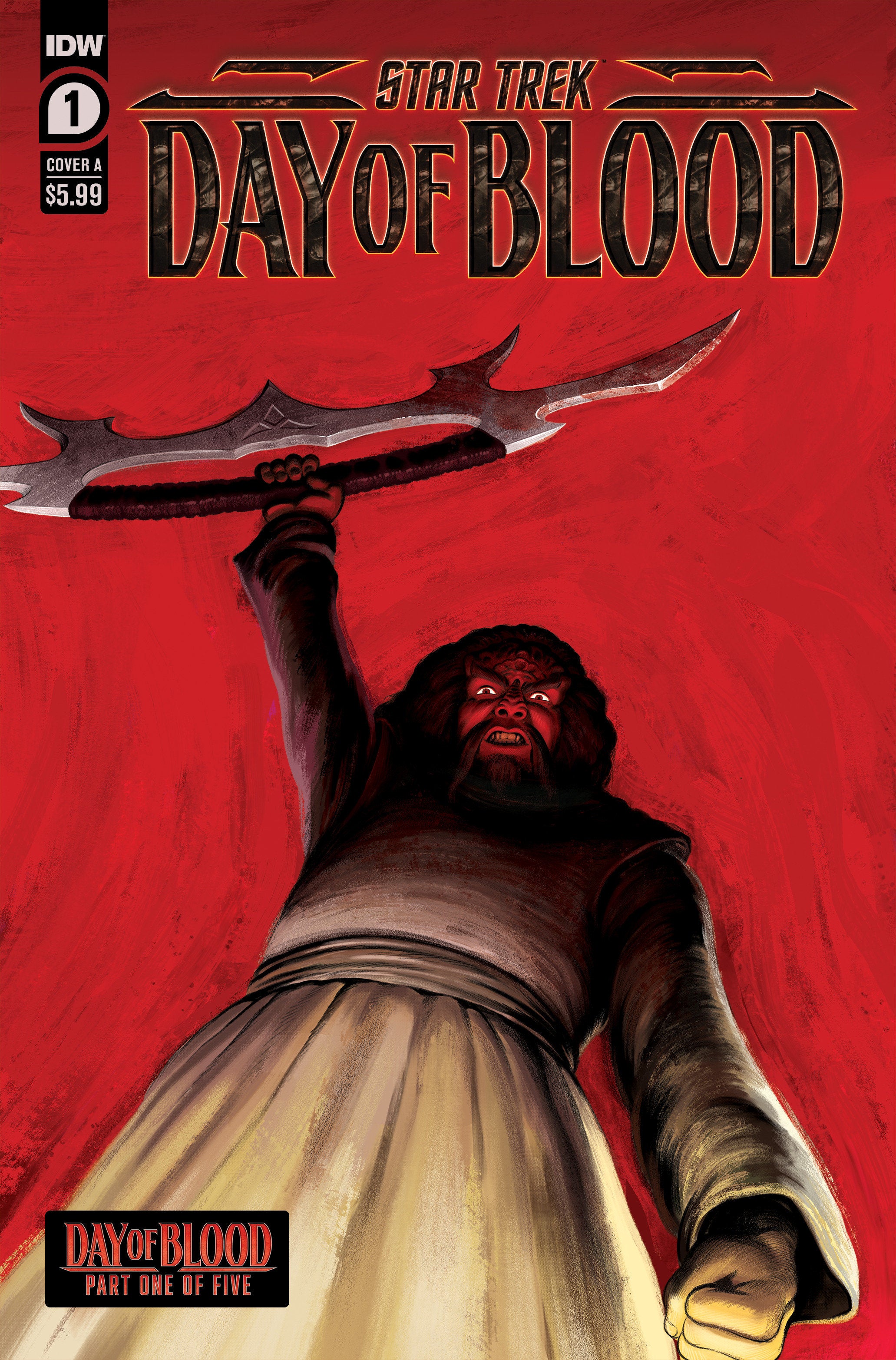 Star Trek: Day Of Blood #1 Cover A (Ward) | L.A. Mood Comics and Games