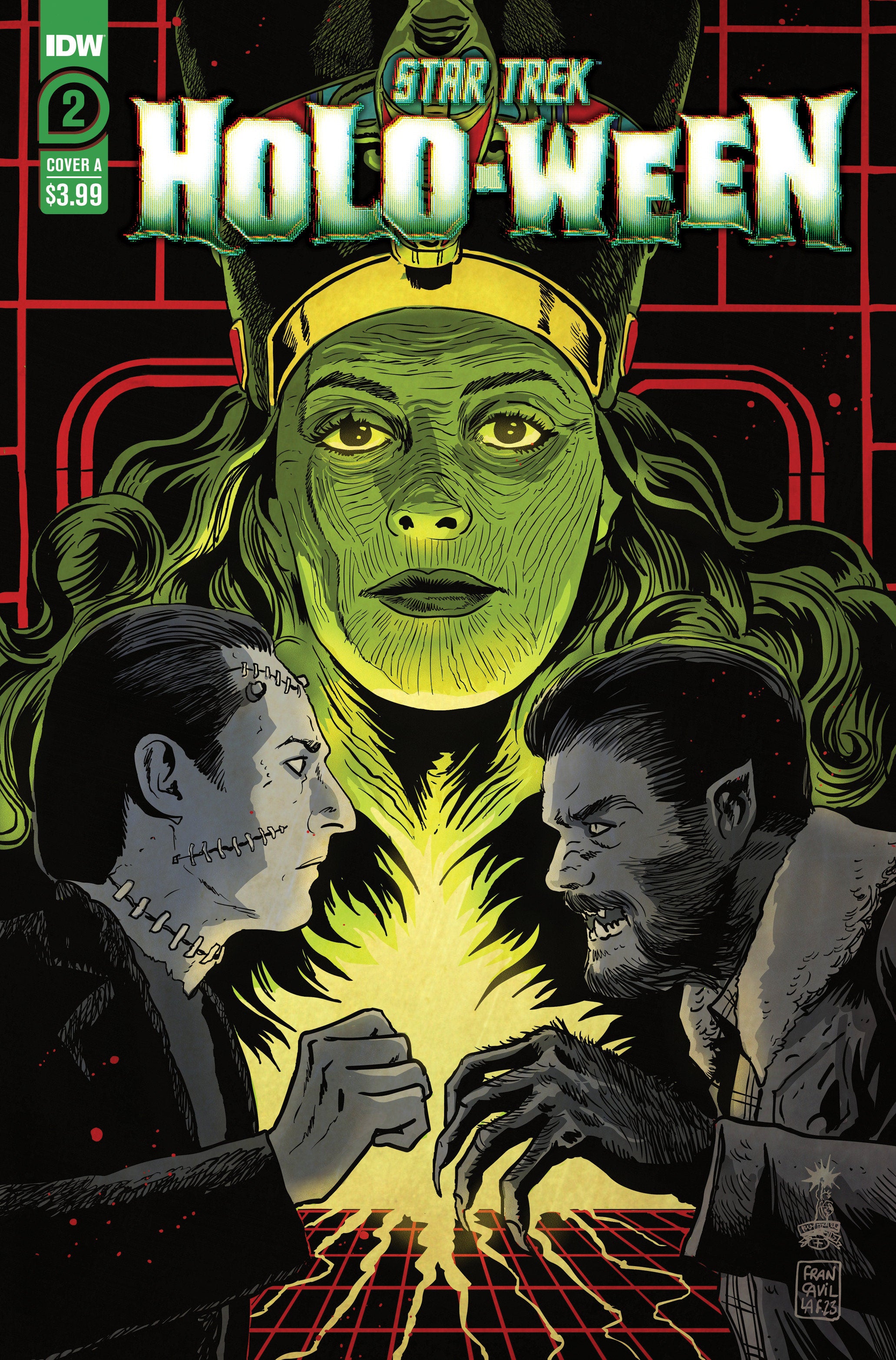 Star Trek Holoween #2 Cover A Francavilla | L.A. Mood Comics and Games