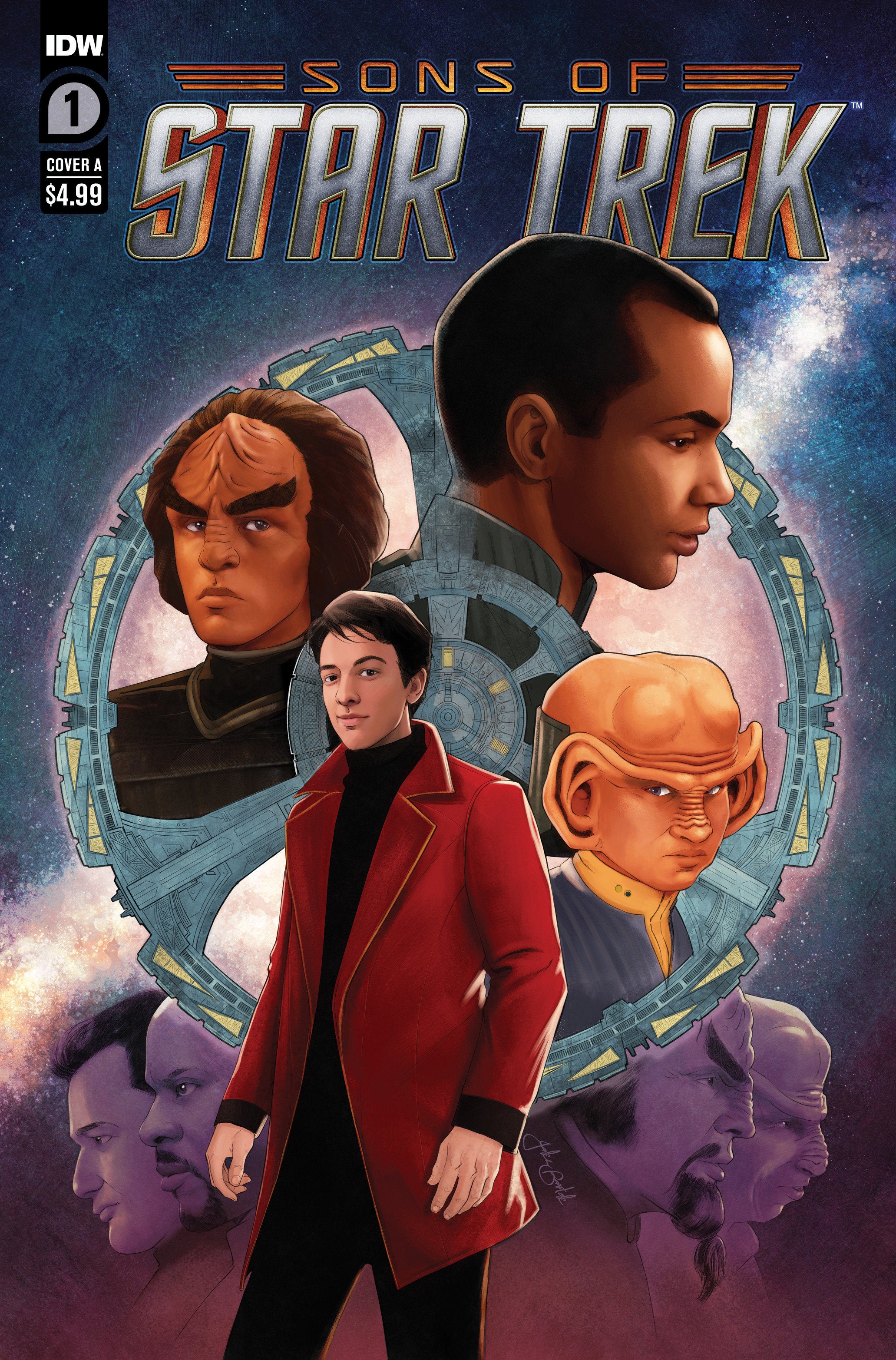 Star Trek: Sons Of Star Trek #1 Cover A (Bartok) | L.A. Mood Comics and Games