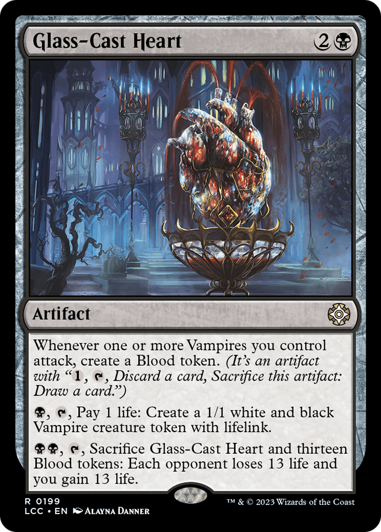 Glass-Cast Heart [The Lost Caverns of Ixalan Commander] | L.A. Mood Comics and Games