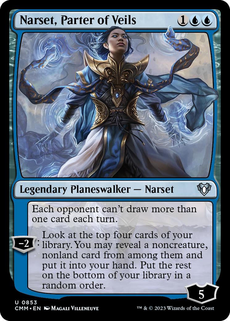 Narset, Parter of Veils [Commander Masters] | L.A. Mood Comics and Games