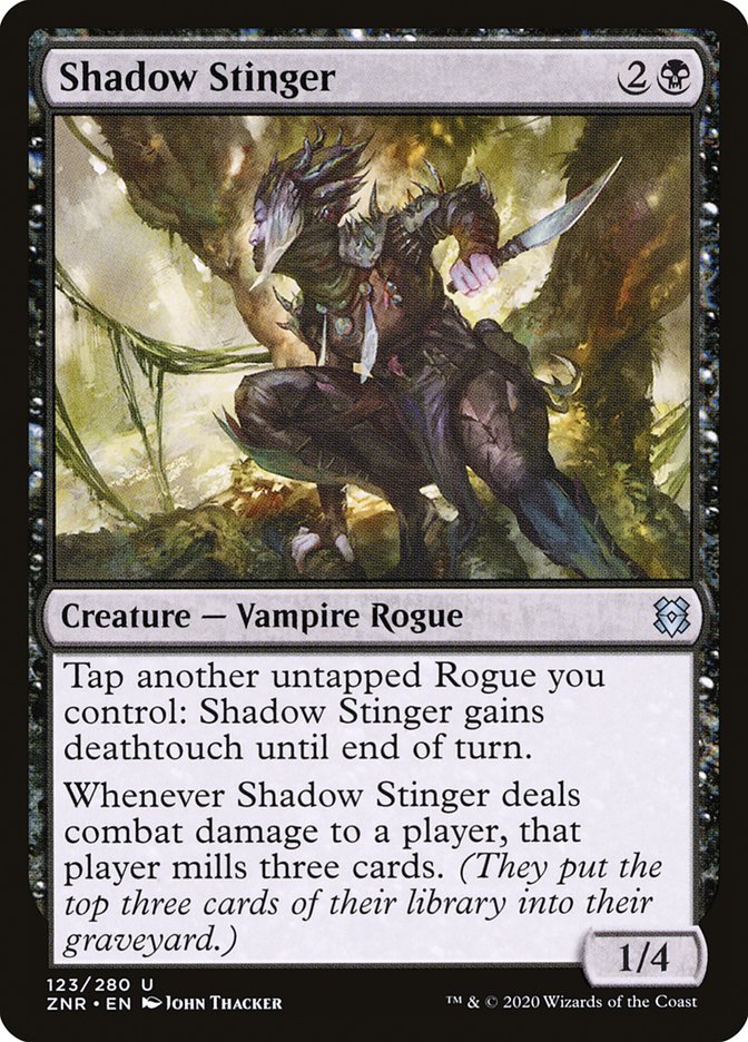 Shadow Stinger [Zendikar Rising] | L.A. Mood Comics and Games