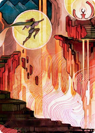 Thrill of Possibility Art Card [Strixhaven: School of Mages Art Series] | L.A. Mood Comics and Games