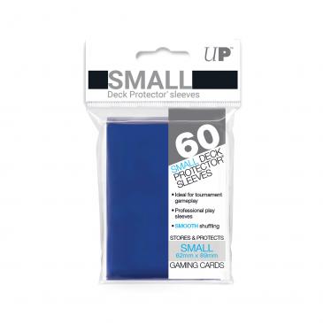 Ultra Pro 60ct Glossy Blue Small Deck Protectors | L.A. Mood Comics and Games