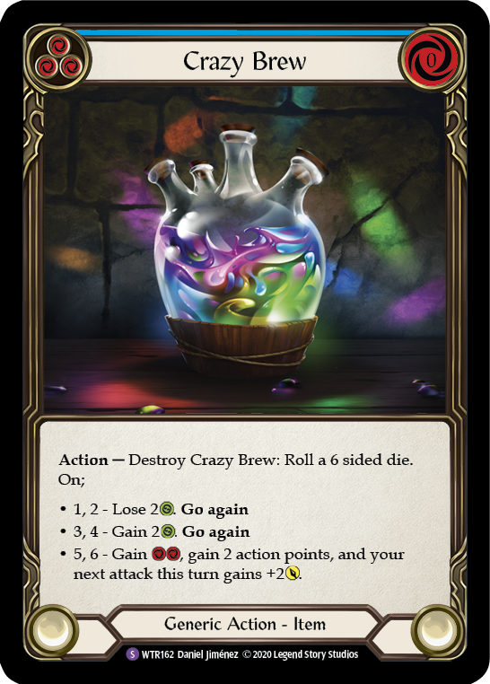 Crazy Brew [U-WTR162] (Welcome to Rathe Unlimited)  Unlimited Rainbow Foil | L.A. Mood Comics and Games
