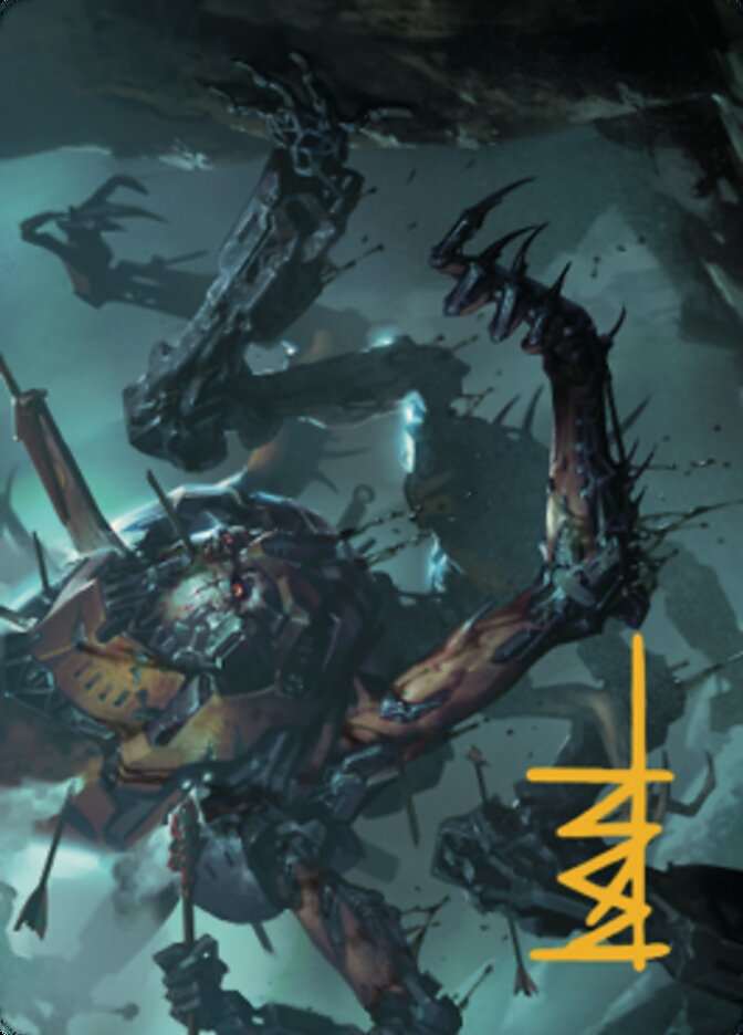 Scrapwork Rager Art Card (Gold-Stamped Signature) [The Brothers' War Art Series] | L.A. Mood Comics and Games