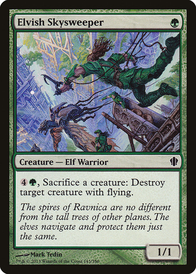 Elvish Skysweeper [Commander 2013] | L.A. Mood Comics and Games