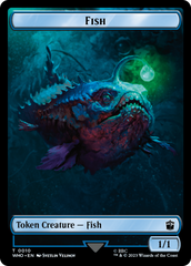 Fish // Beast Double-Sided Token [Doctor Who Tokens] | L.A. Mood Comics and Games