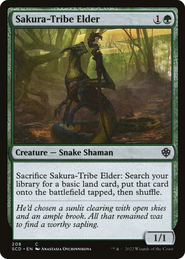 Sakura-Tribe Elder [Starter Commander Decks] | L.A. Mood Comics and Games